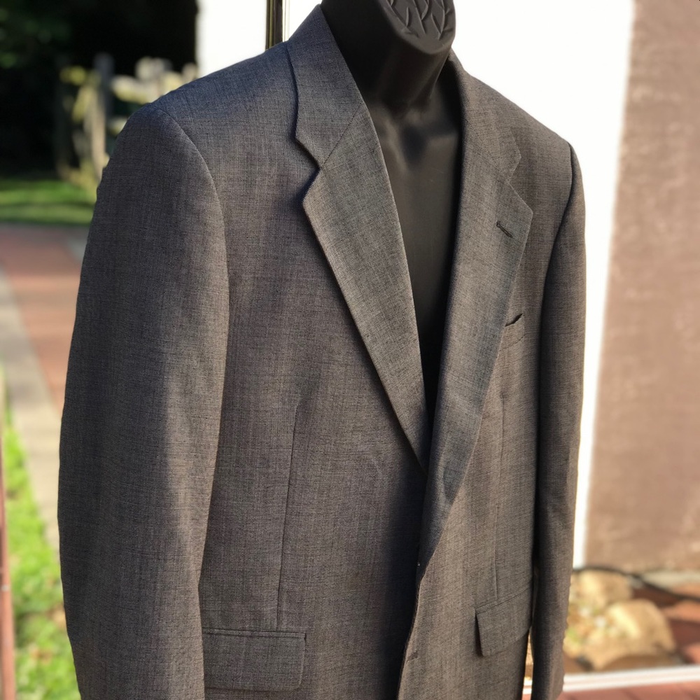 Stanley Blacker Checkered Blazer - image 6